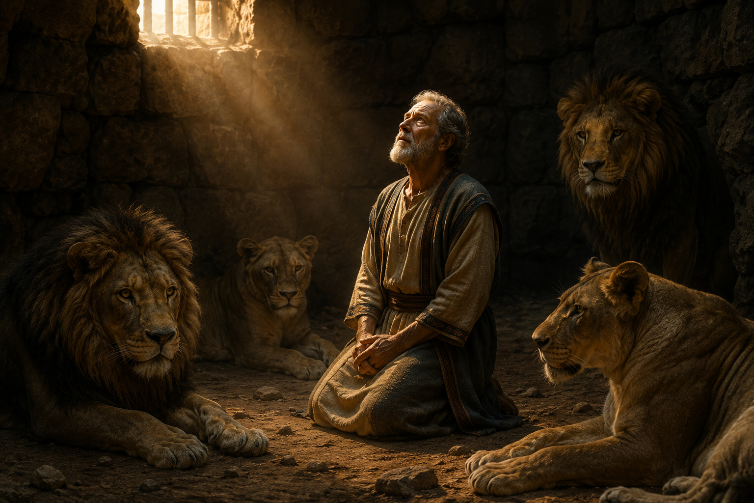 Daniel in the Lions’ Den