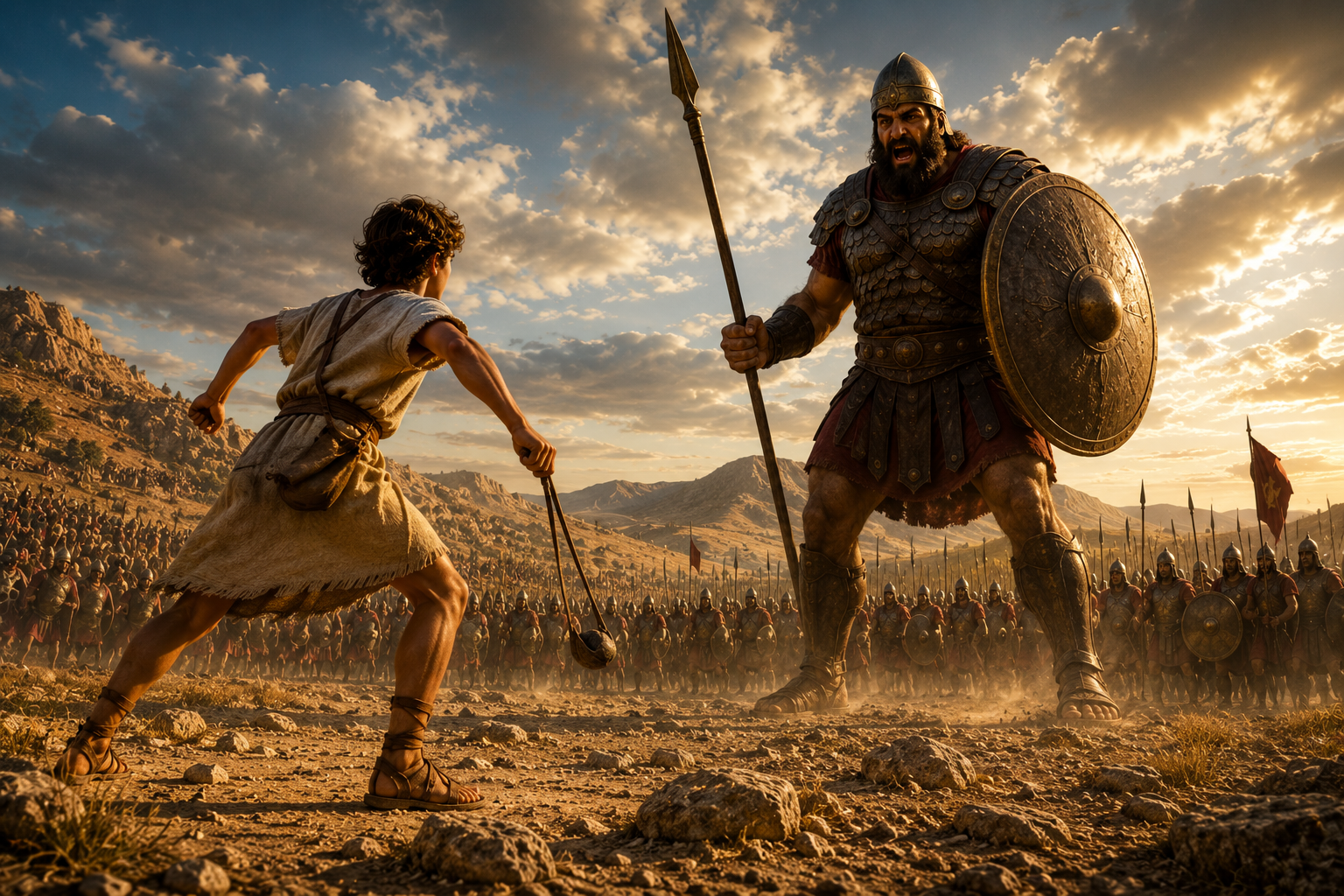 David and Goliath