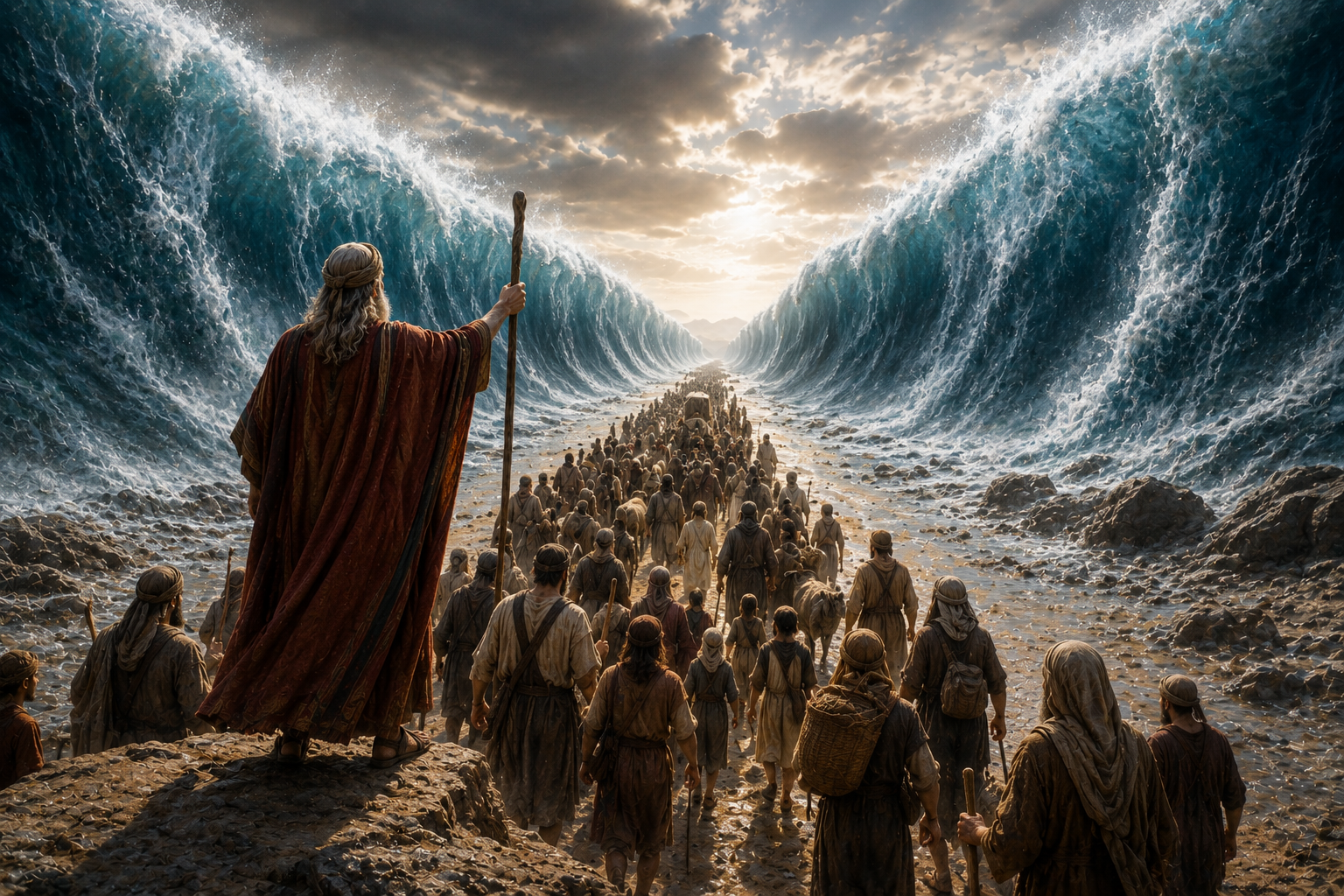 Crossing the Red Sea